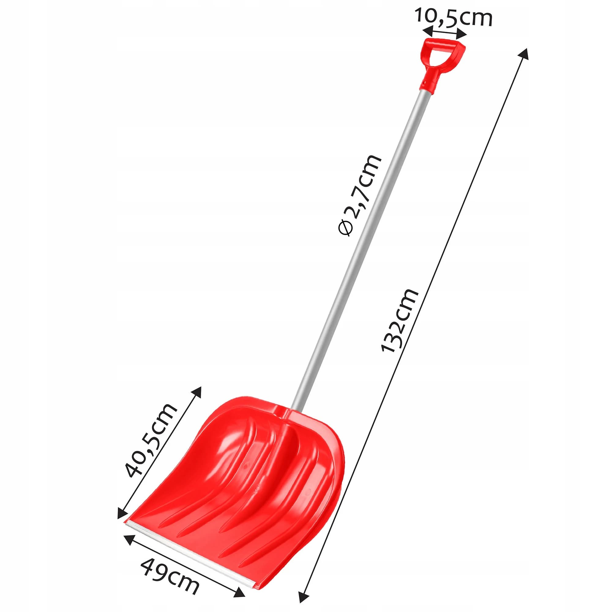 KADAX Duża Szufla do Śniegu Ergonomiczna ❄️